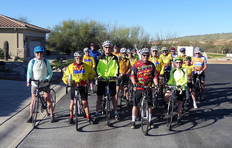 Typical Saturday morning group